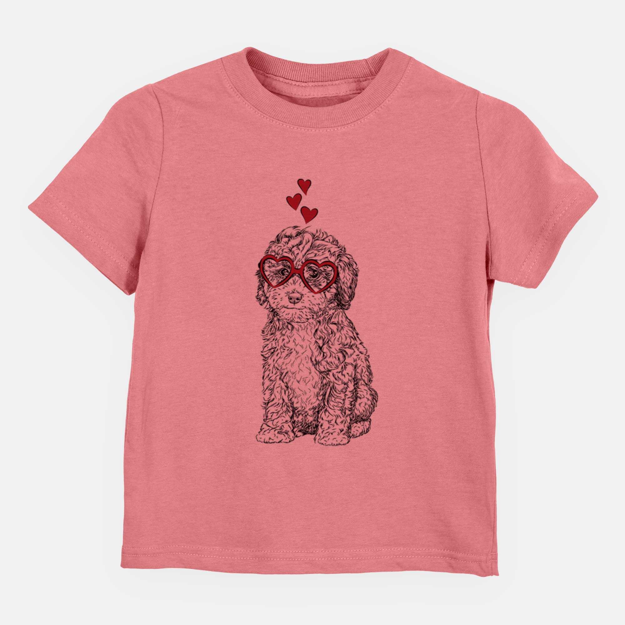 Valentine Sweet Tea the Mini Doodle - Kids/Youth/Toddler Shirt