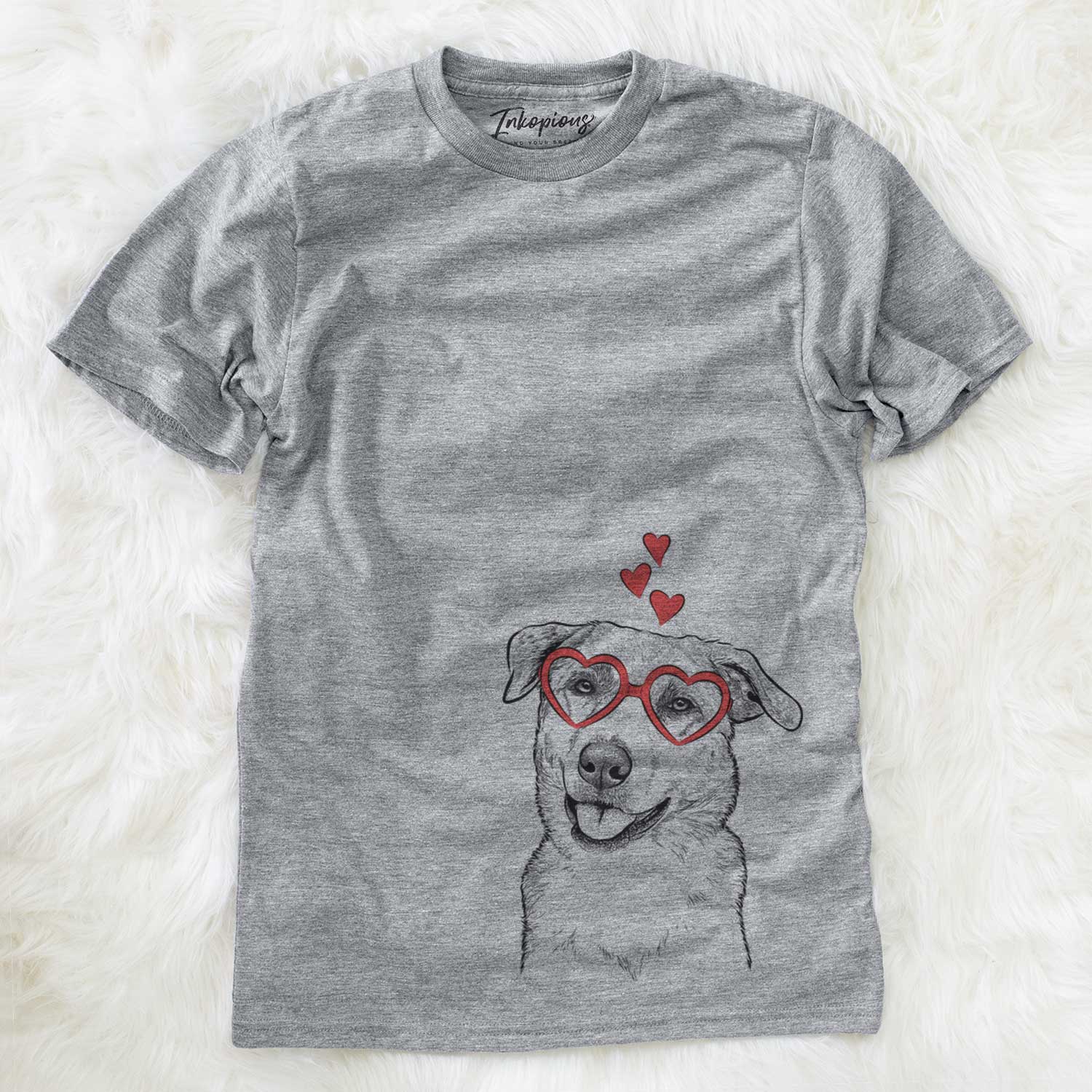 Valentine Sydney the Great Pyrenees Australian Shepherd Mix - Unisex Crewneck