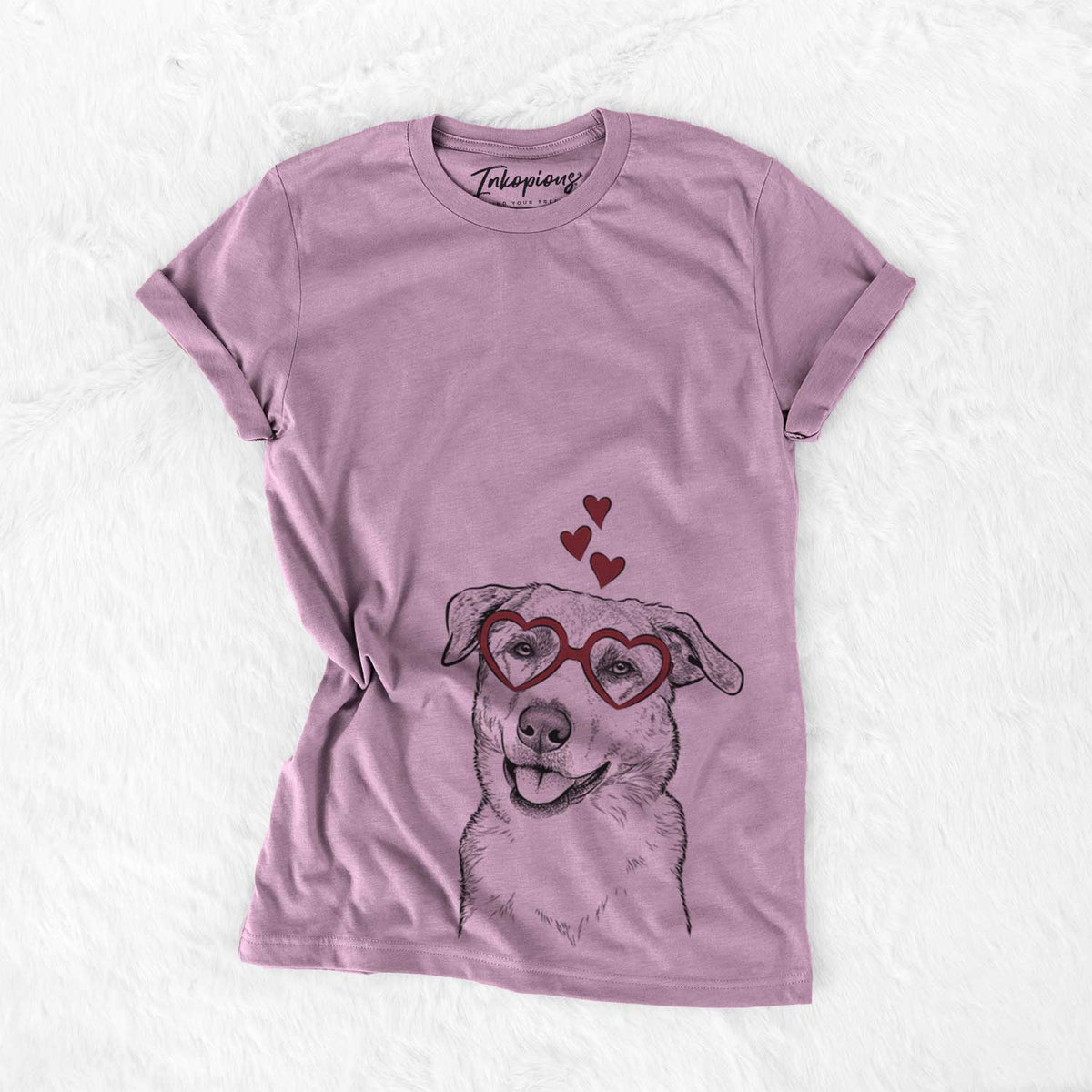 Sydney the Great Pyrenees Australian Shepherd Mix - Bella Canvas Unisex Crewneck