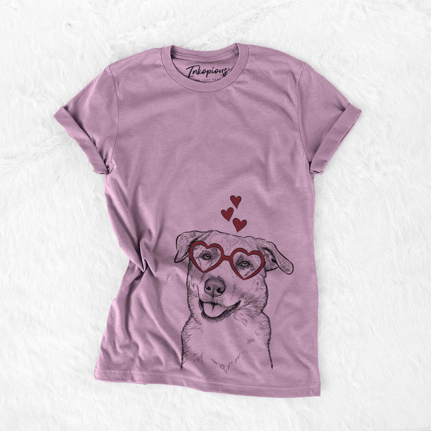 Sydney the Great Pyrenees Australian Shepherd Mix - Bella Canvas Unisex Crewneck