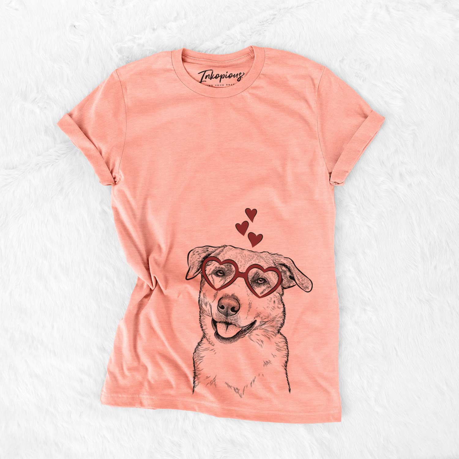 Sydney the Great Pyrenees Australian Shepherd Mix - Bella Canvas Unisex Crewneck