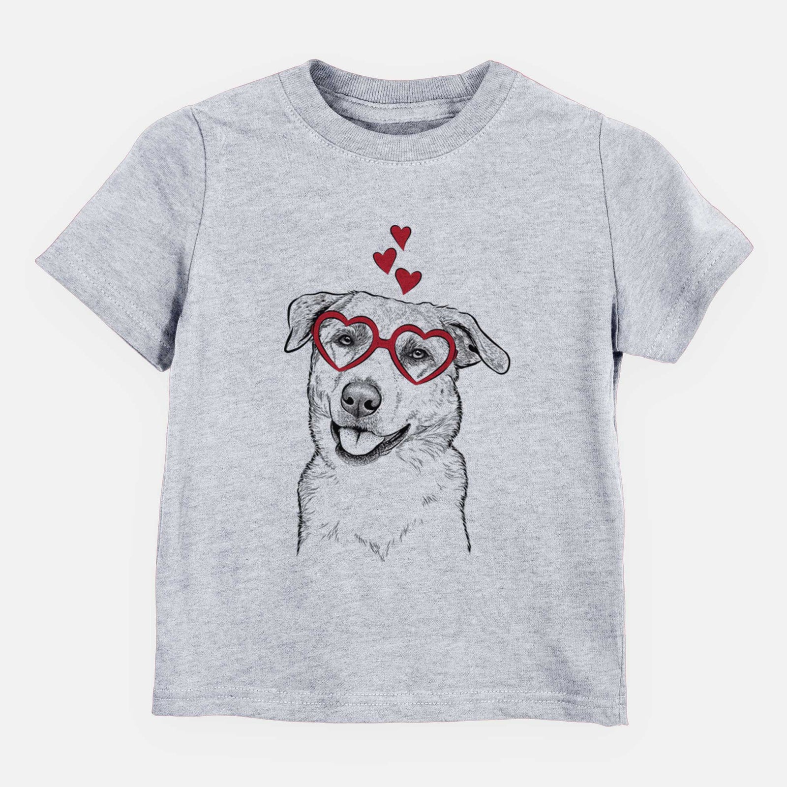 Valentine Sydney the Great Pyrenees Australian Shepherd Mix - Kids/Youth/Toddler Shirt
