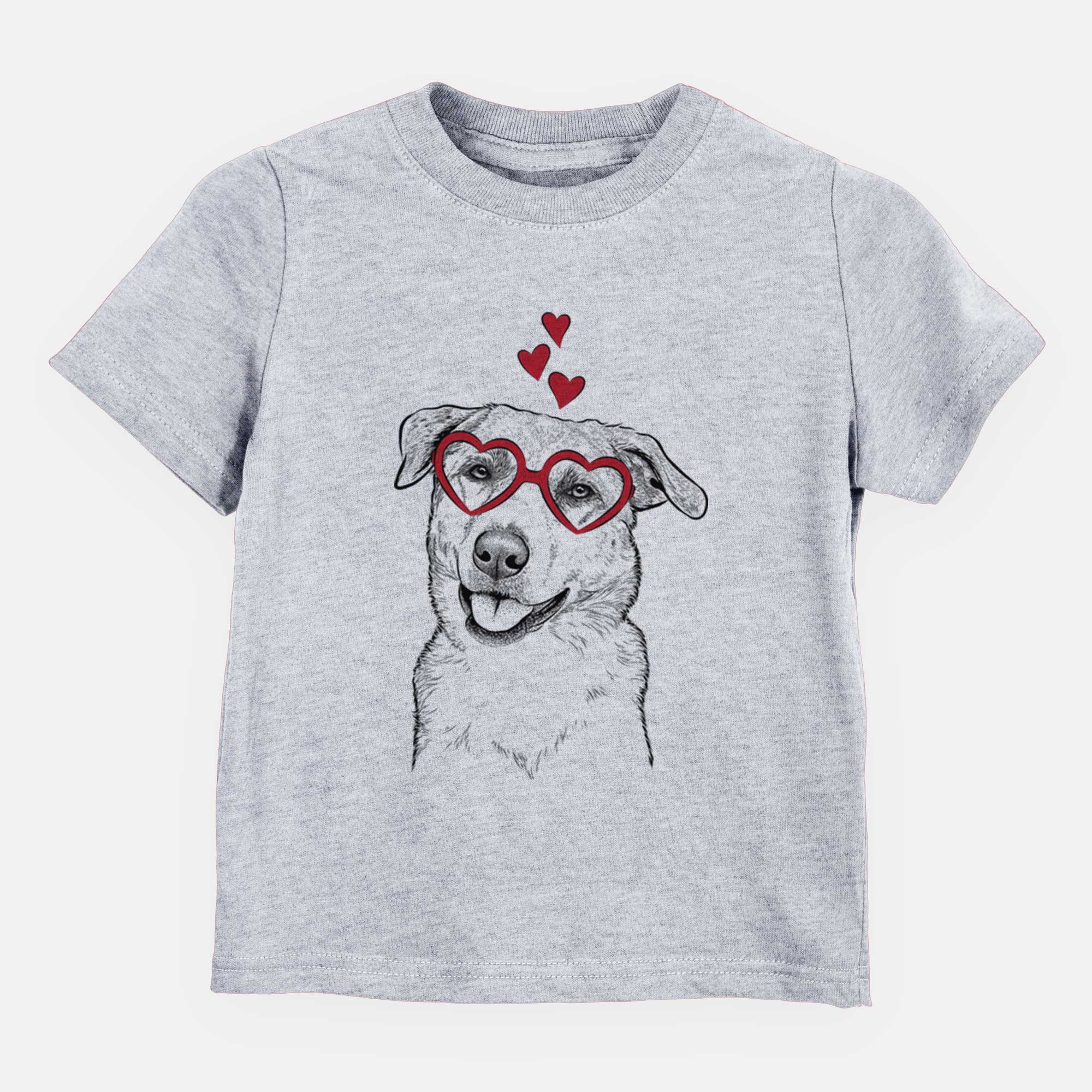 Valentine Sydney the Great Pyrenees Australian Shepherd Mix - Kids/Youth/Toddler Shirt