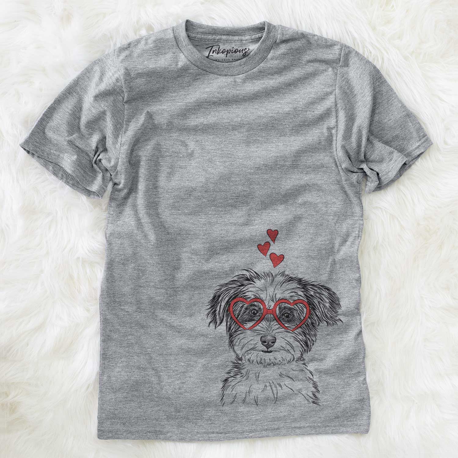 Valentine Teddy the Havanese - Unisex Crewneck