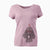 Valentine Teddy the Mini Poodle - Women's V-neck Shirt