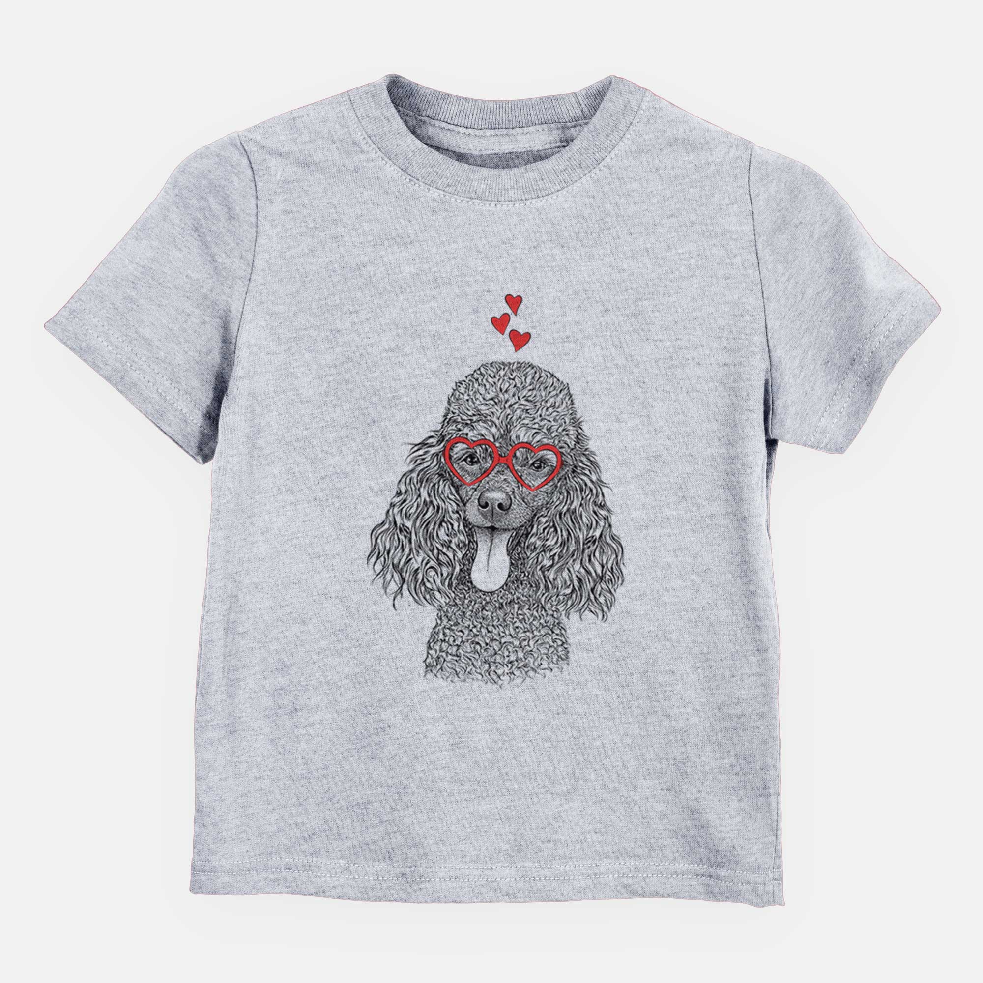 Valentine Teddy the Mini Poodle - Kids/Youth/Toddler Shirt