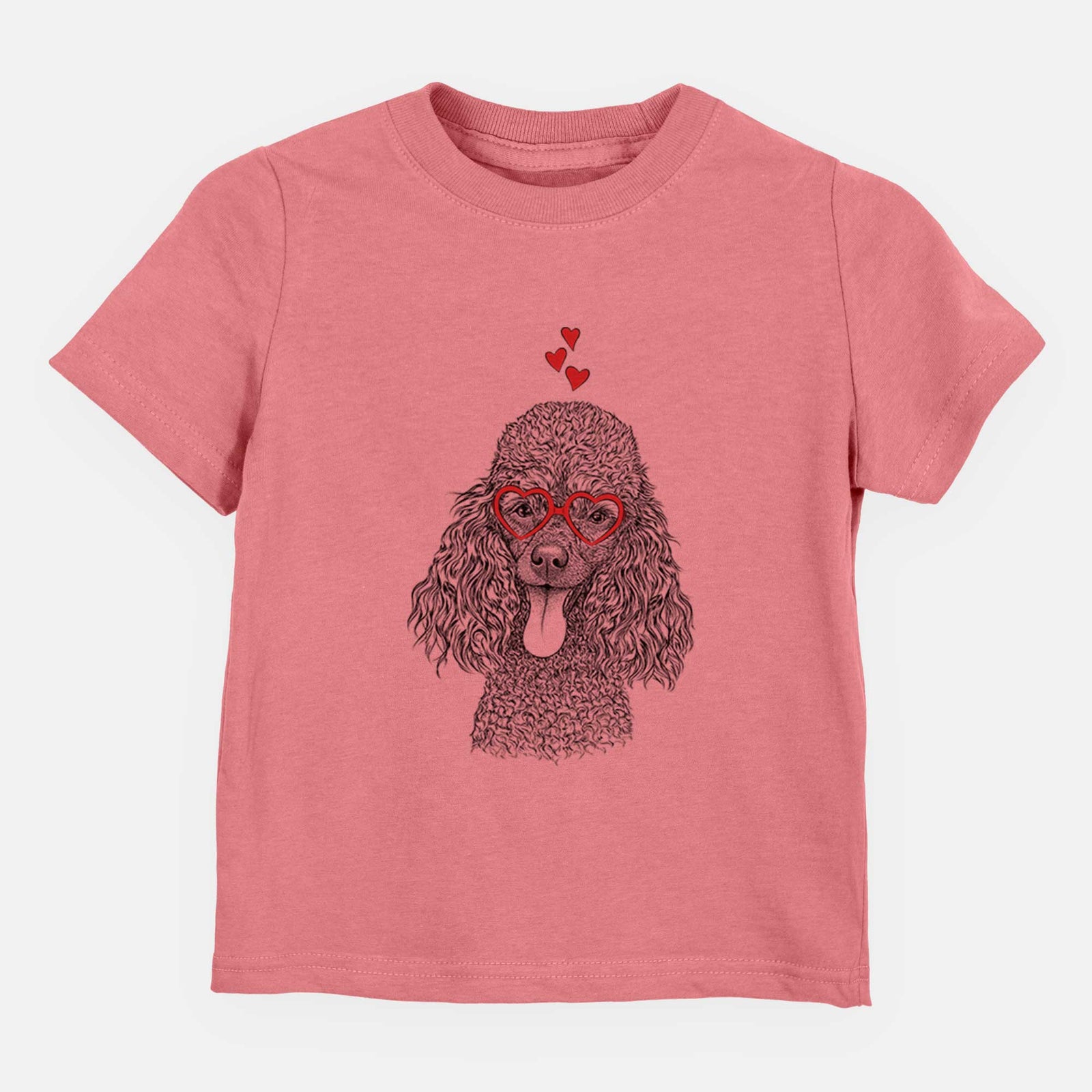 Valentine Teddy the Mini Poodle - Kids/Youth/Toddler Shirt