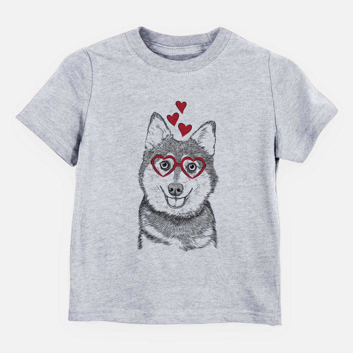 Valentine Tellie the Alaskan Klee Kai - Kids/Youth/Toddler Shirt