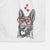 Tena the German Shepherd Decorative Hand Towel