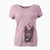 Valentine Tena the German Shepherd - Women's V-neck Shirt