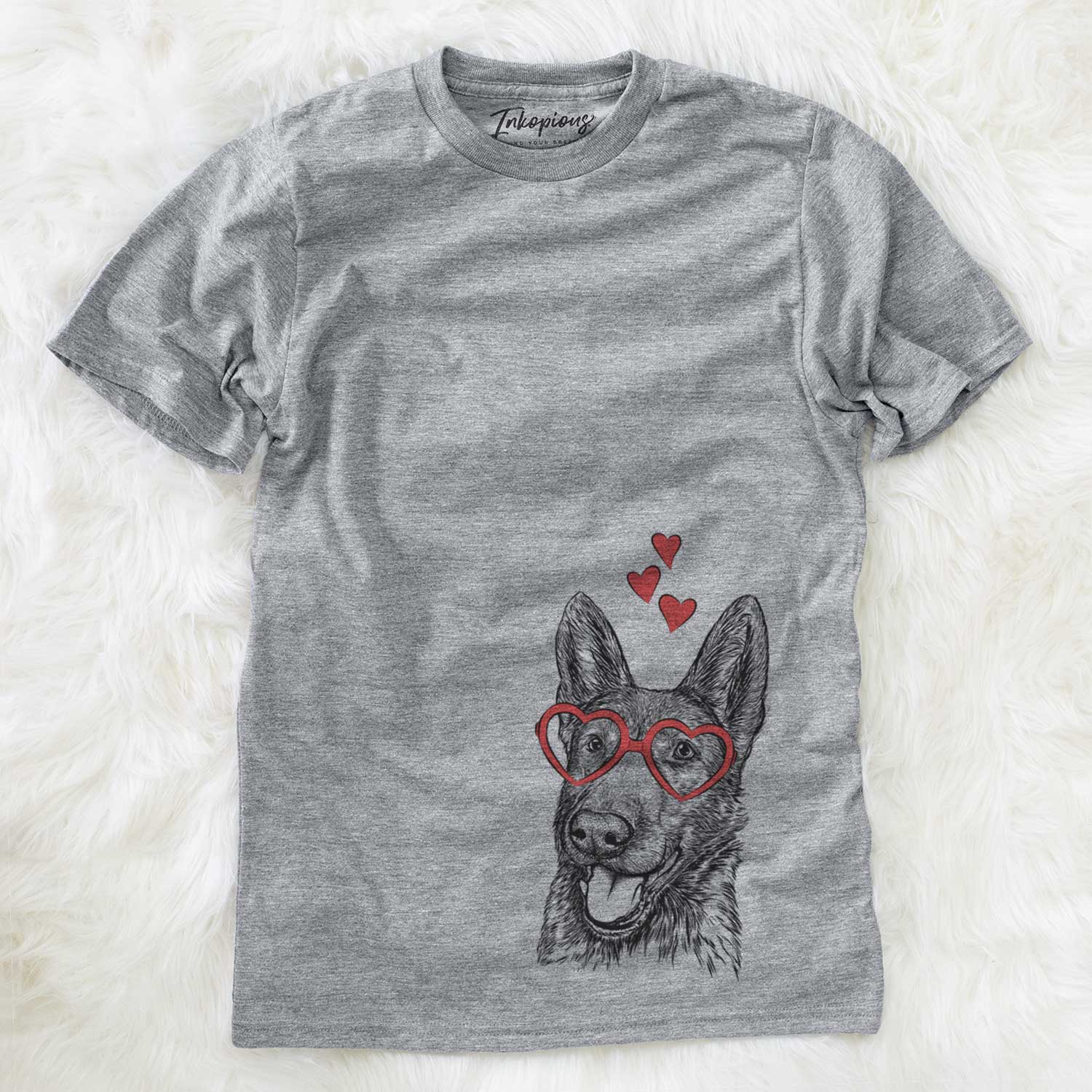 Valentine Tena the German Shepherd - Unisex Crewneck