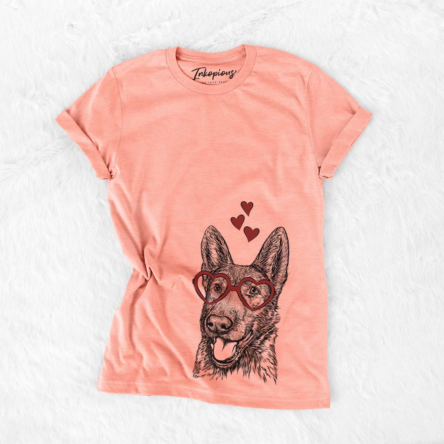 Tena the German Shepherd - Bella Canvas Unisex Crewneck