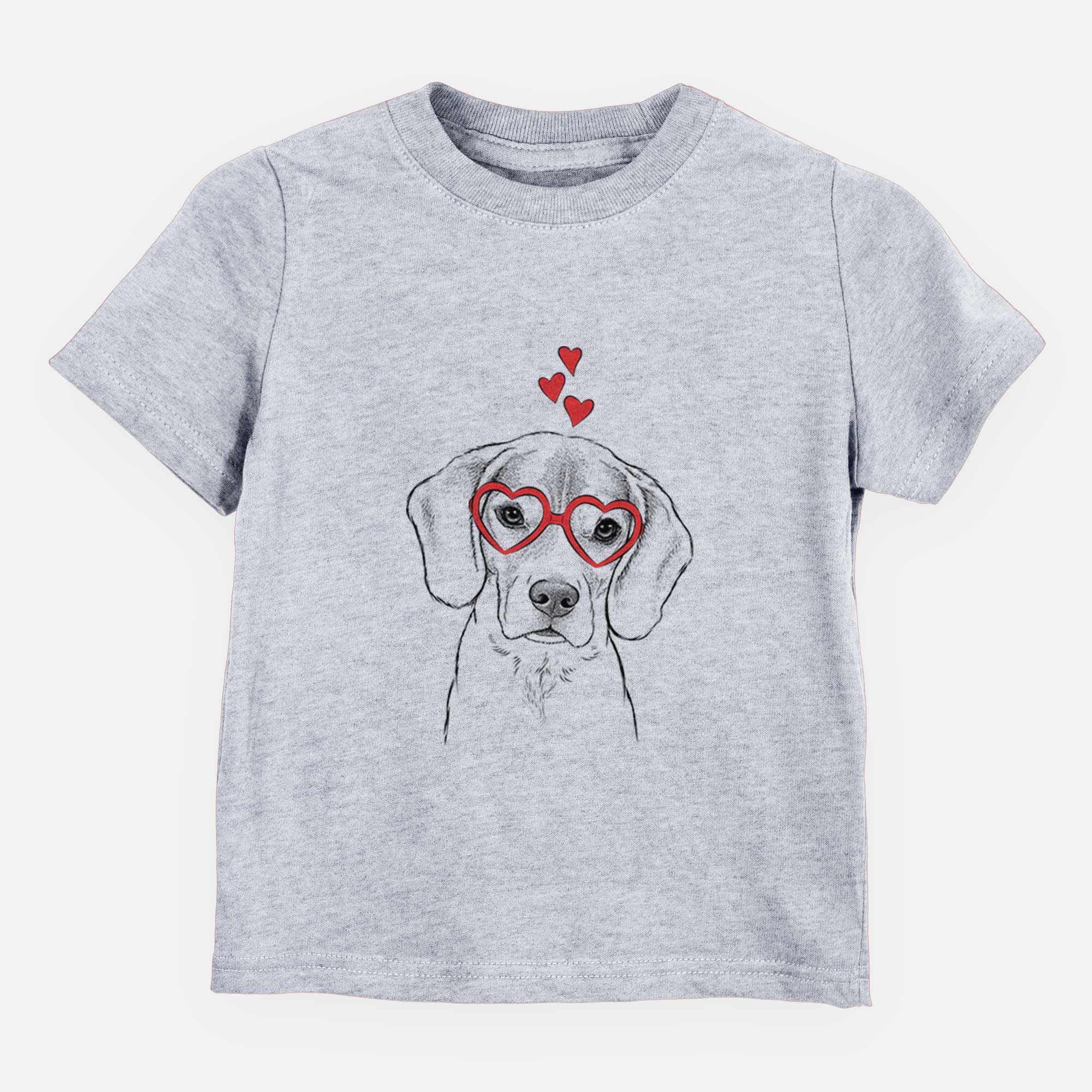 Valentine Thea the Beagle - Kids/Youth/Toddler Shirt