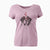 Valentine Thor the Saint Bernard - Women's V-neck Shirt