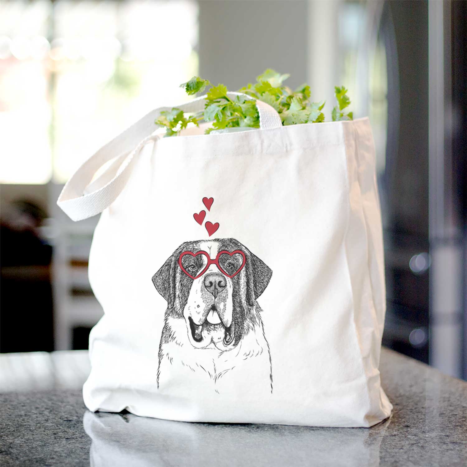 Thor the Saint Bernard - Tote Bag