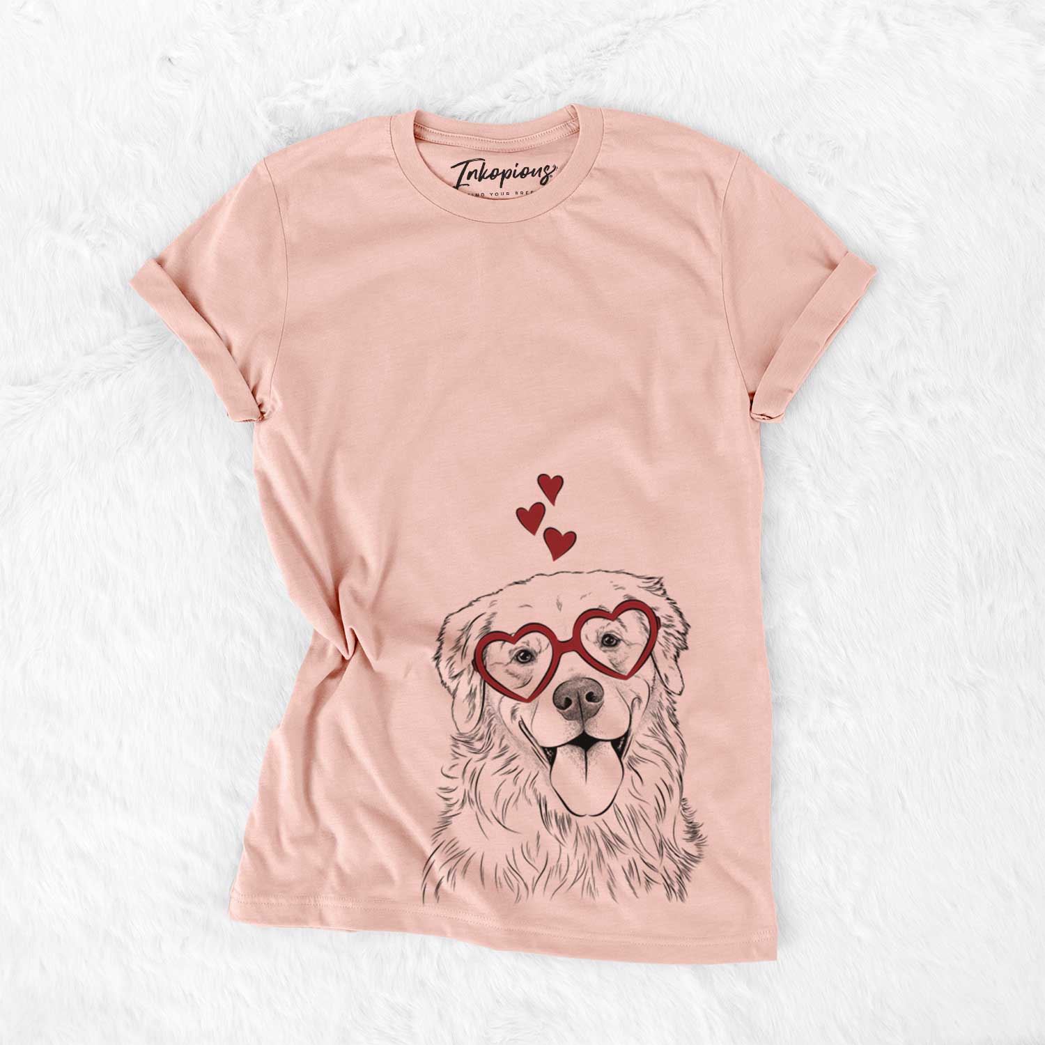 Ticket the Golden Retriever - Bella Canvas Unisex Crewneck