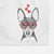 Tiny the Toy Fox Terrier Decorative Hand Towel