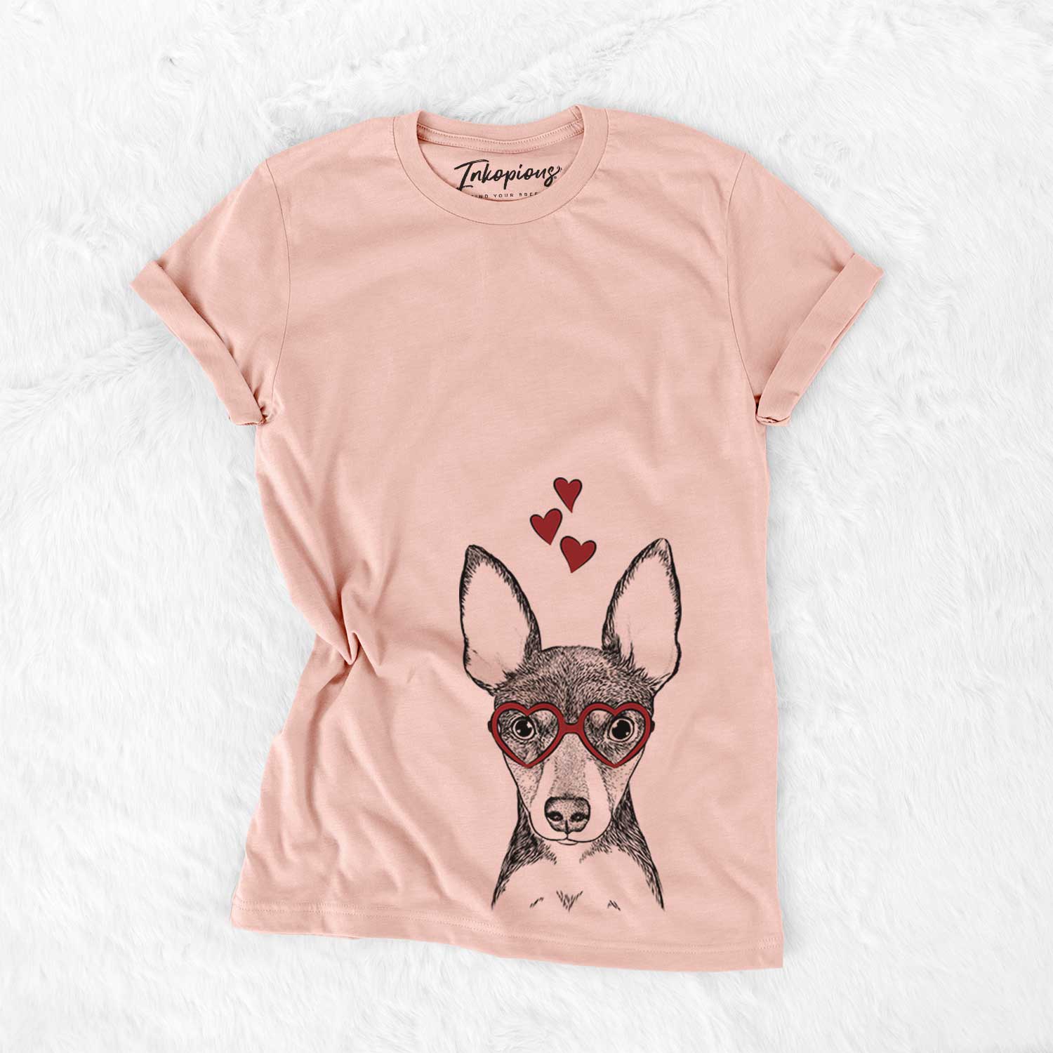 Tiny the Toy Fox Terrier - Bella Canvas Unisex Crewneck