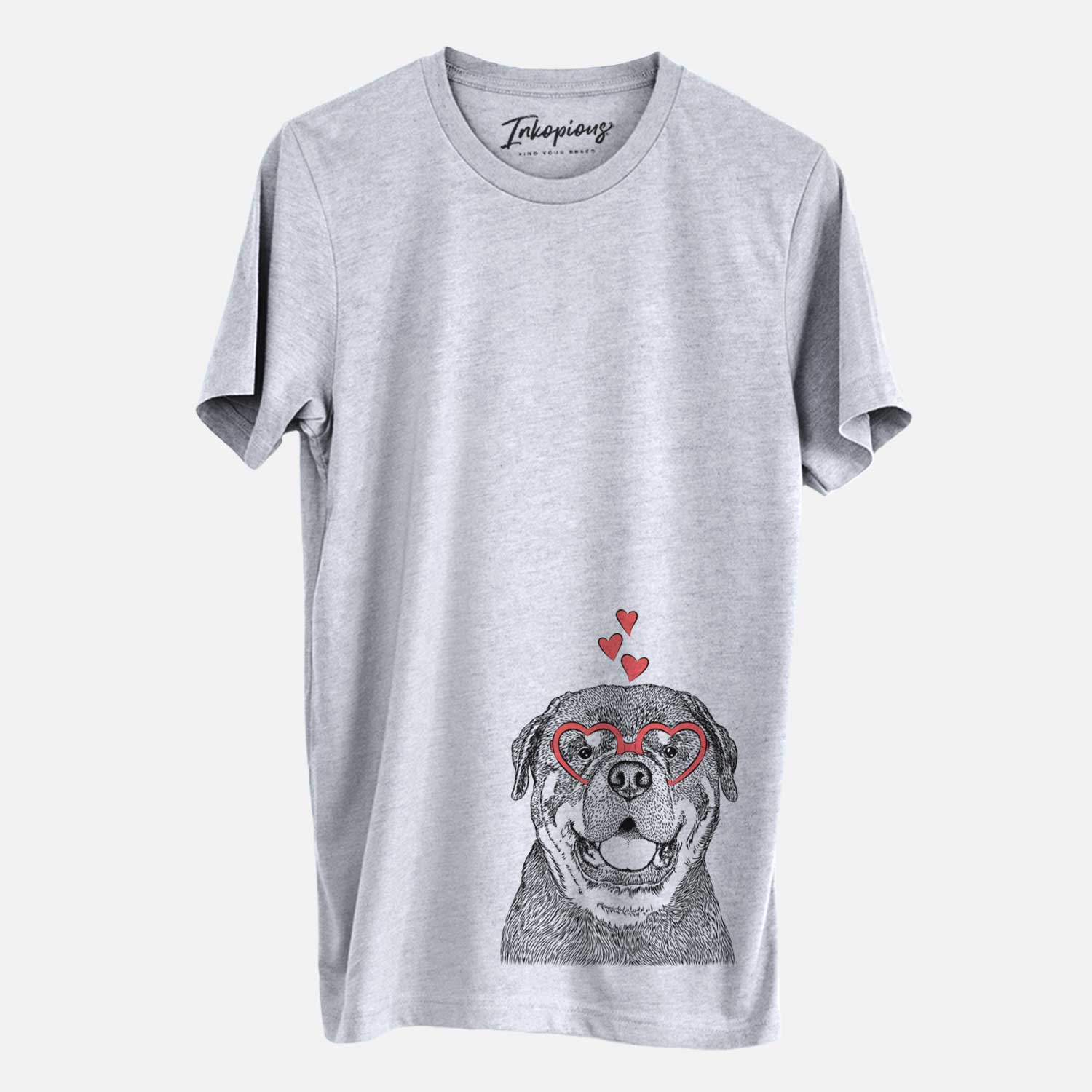 Valentine Titan the Rottweiler - Unisex Crewneck