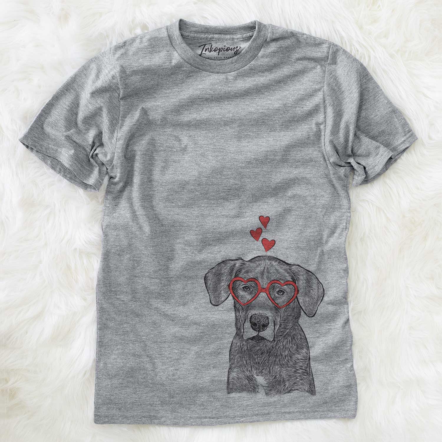 Valentine Tom the Lab Dane Mix - Unisex Crewneck