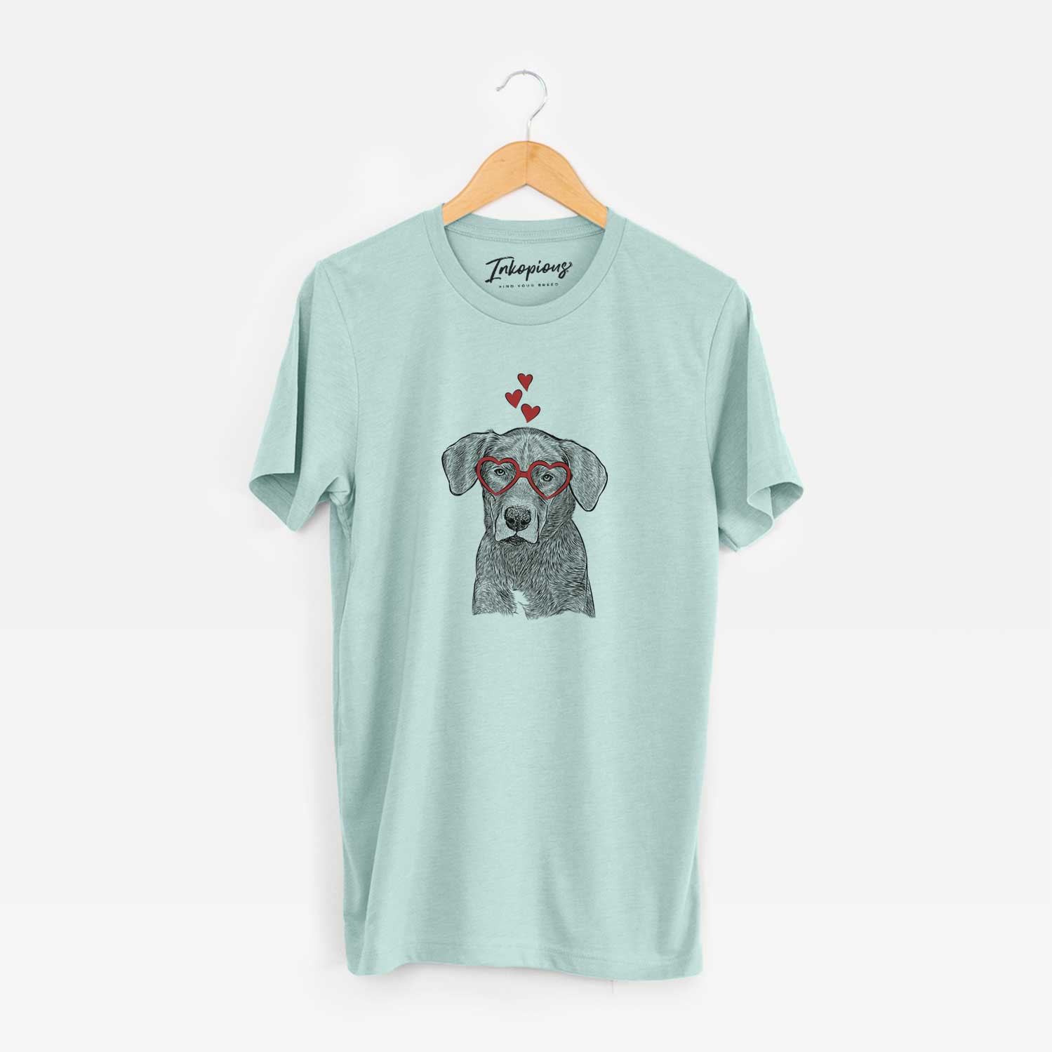 Valentine Tom the Lab Dane Mix - Unisex Crewneck