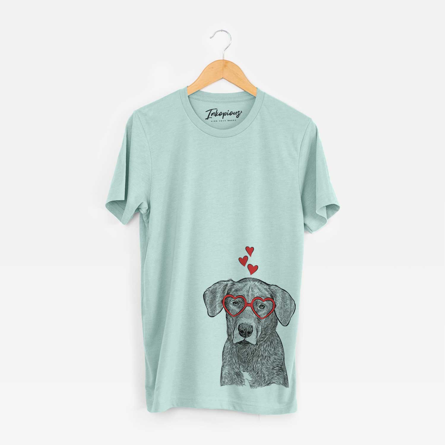 Valentine Tom the Lab Dane Mix - Unisex Crewneck