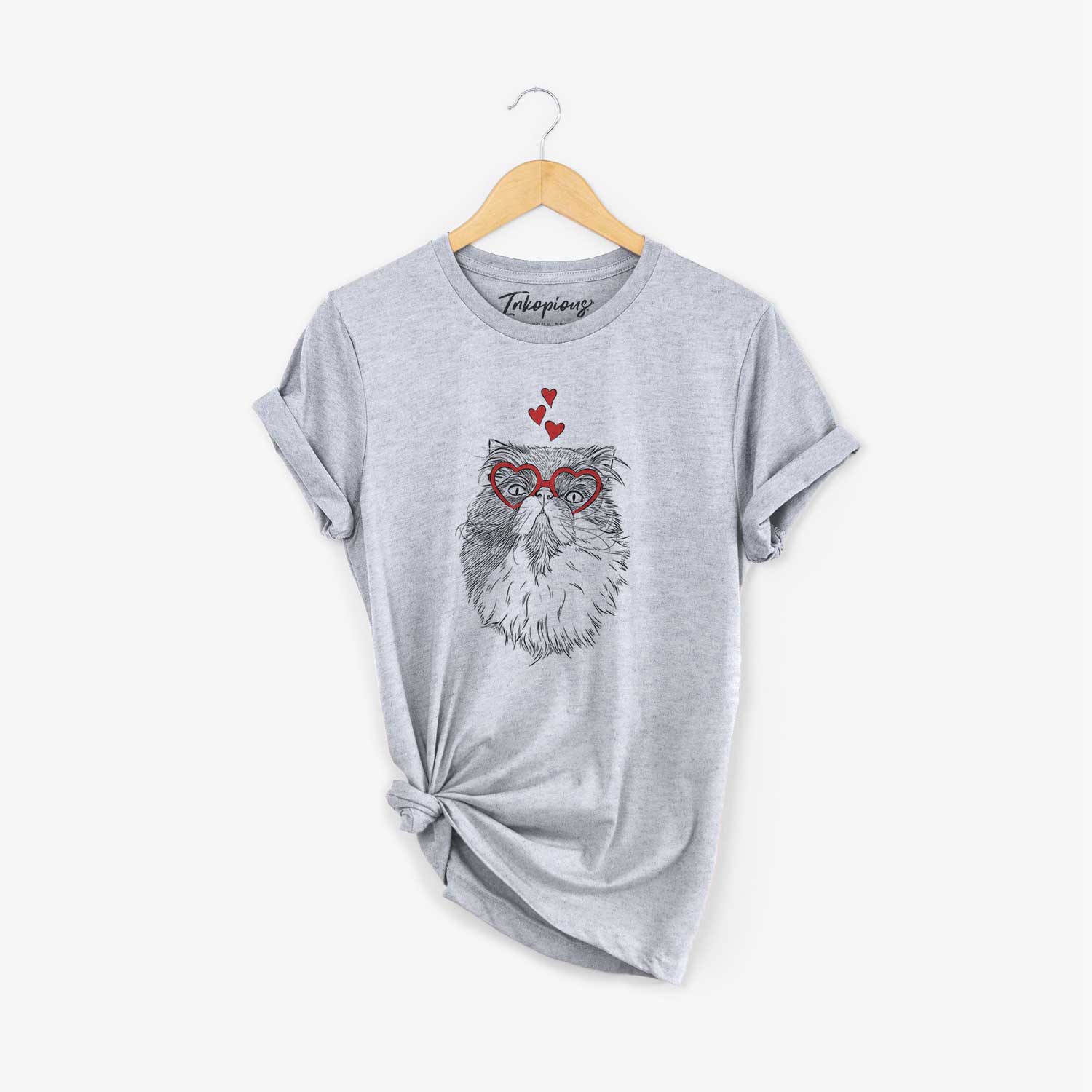 Valentine Tookie the Perisan Cat - Unisex Crewneck