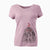 Valentine Trinket the Tibetan Terrier - Women's V-neck Shirt