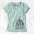 Valentine Trinket the Tibetan Terrier - Women's V-neck Shirt