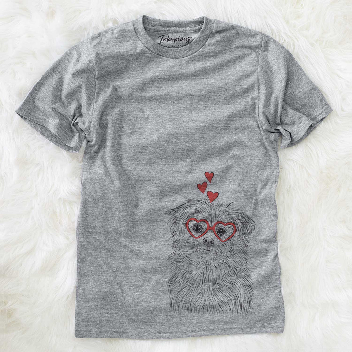 Valentine Trixie the Terrier Mix - Unisex Crewneck