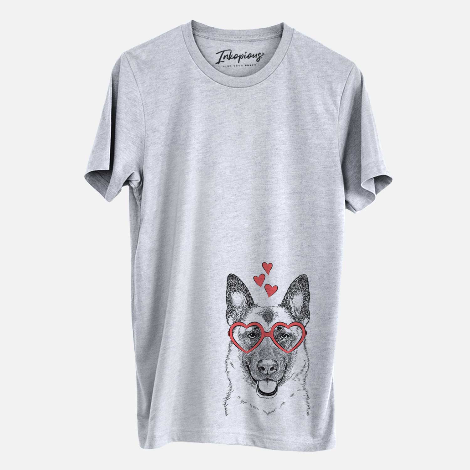 Valentine Trooper the German Shepherd - Unisex Crewneck