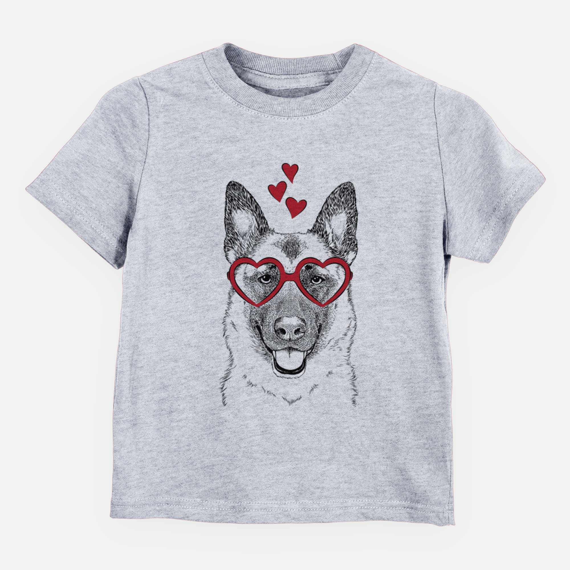 Valentine Trooper the German Shepherd - Kids/Youth/Toddler Shirt