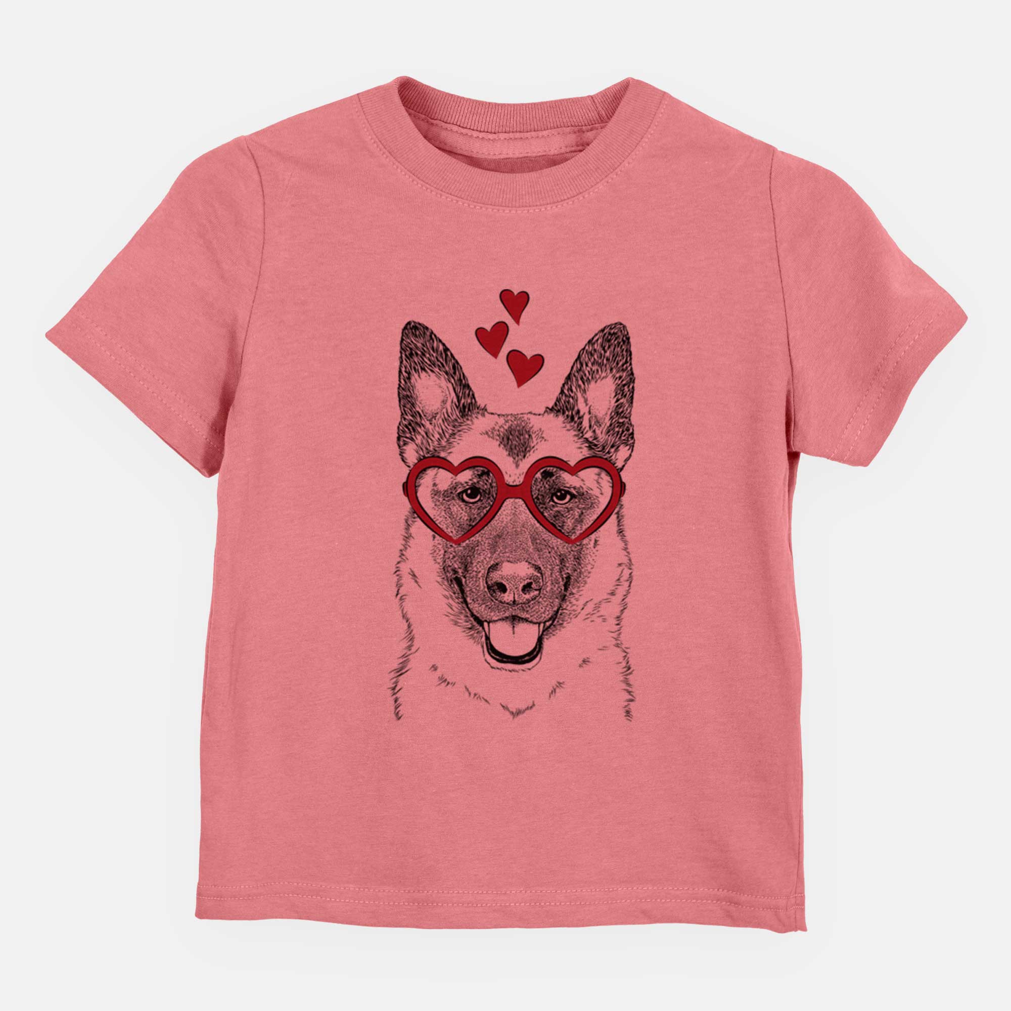 Valentine Trooper the German Shepherd - Kids/Youth/Toddler Shirt