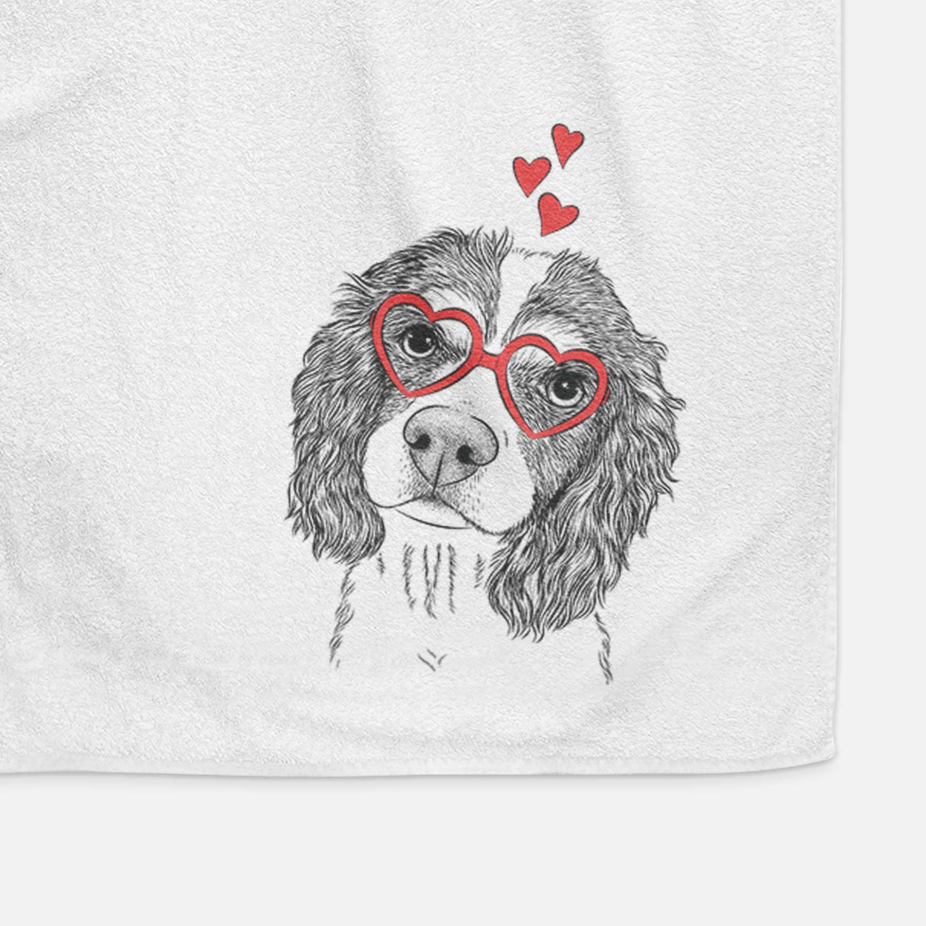 Truman the Cavalier King Charles Spaniel Decorative Hand Towel