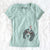 Valentine Truman the Cavalier King Charles Spaniel - Women's V-neck Shirt