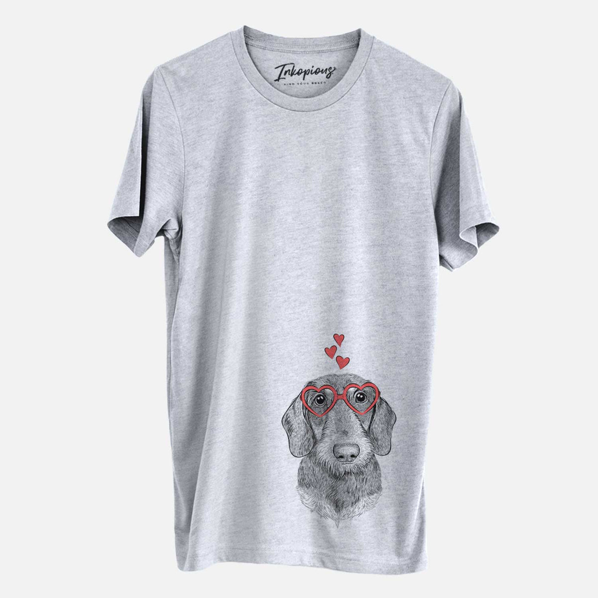 Valentine Truman the Wirehaired Dachshund - Unisex Crewneck