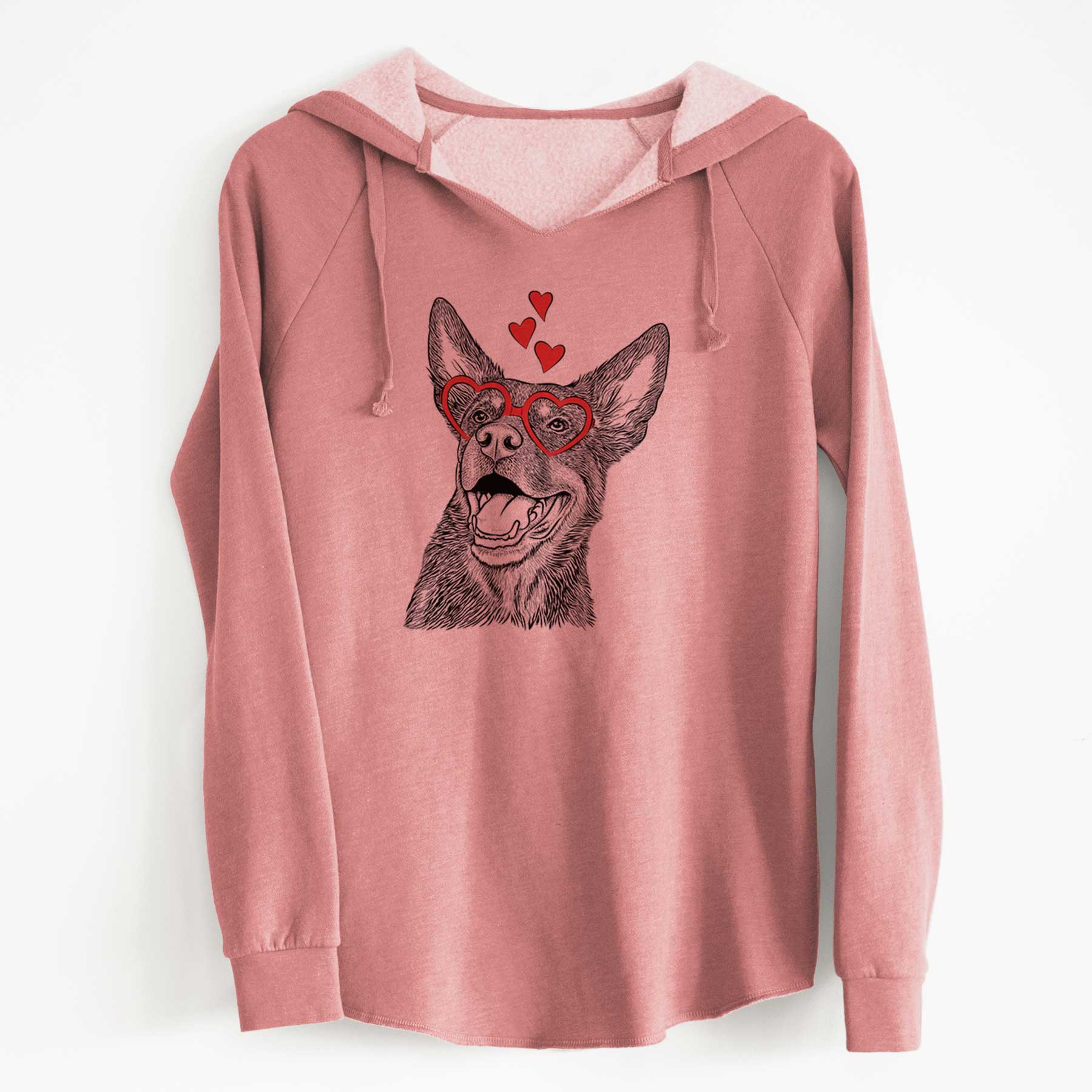 Valentine Tucker the Australian Kelpie - Cali Wave Hooded Sweatshirt