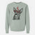 Valentine Tucker the Australian Kelpie - Unisex Pigment Dyed Crew Sweatshirt