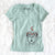 Valentine Tufton the English Mastiff - Women's V-neck Shirt