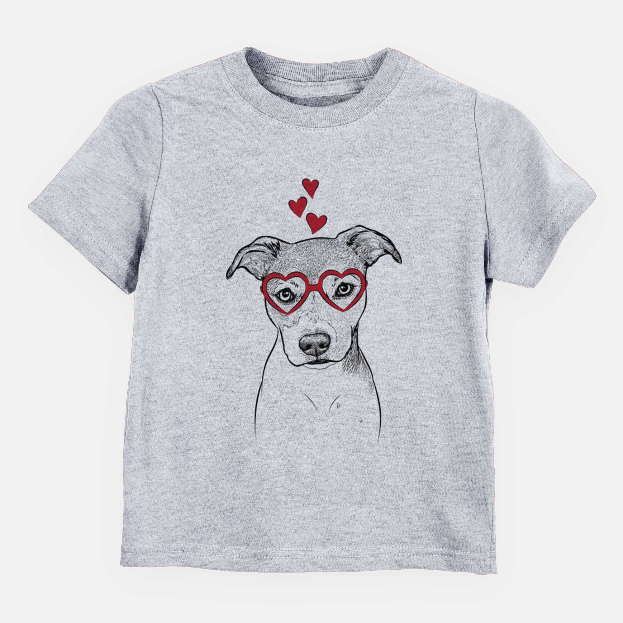 Valentine Tula the American Staffordshire Terrier Heeler Mix - Kids/Youth/Toddler Shirt