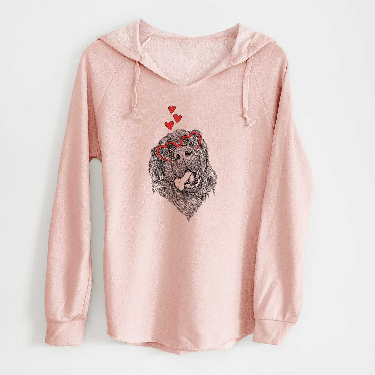 Valentine Tuna the Newfoundland - Cali Wave Hooded Sweatshirt