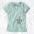 Valentine Tyke the English Bulldog - Women's V-neck Shirt