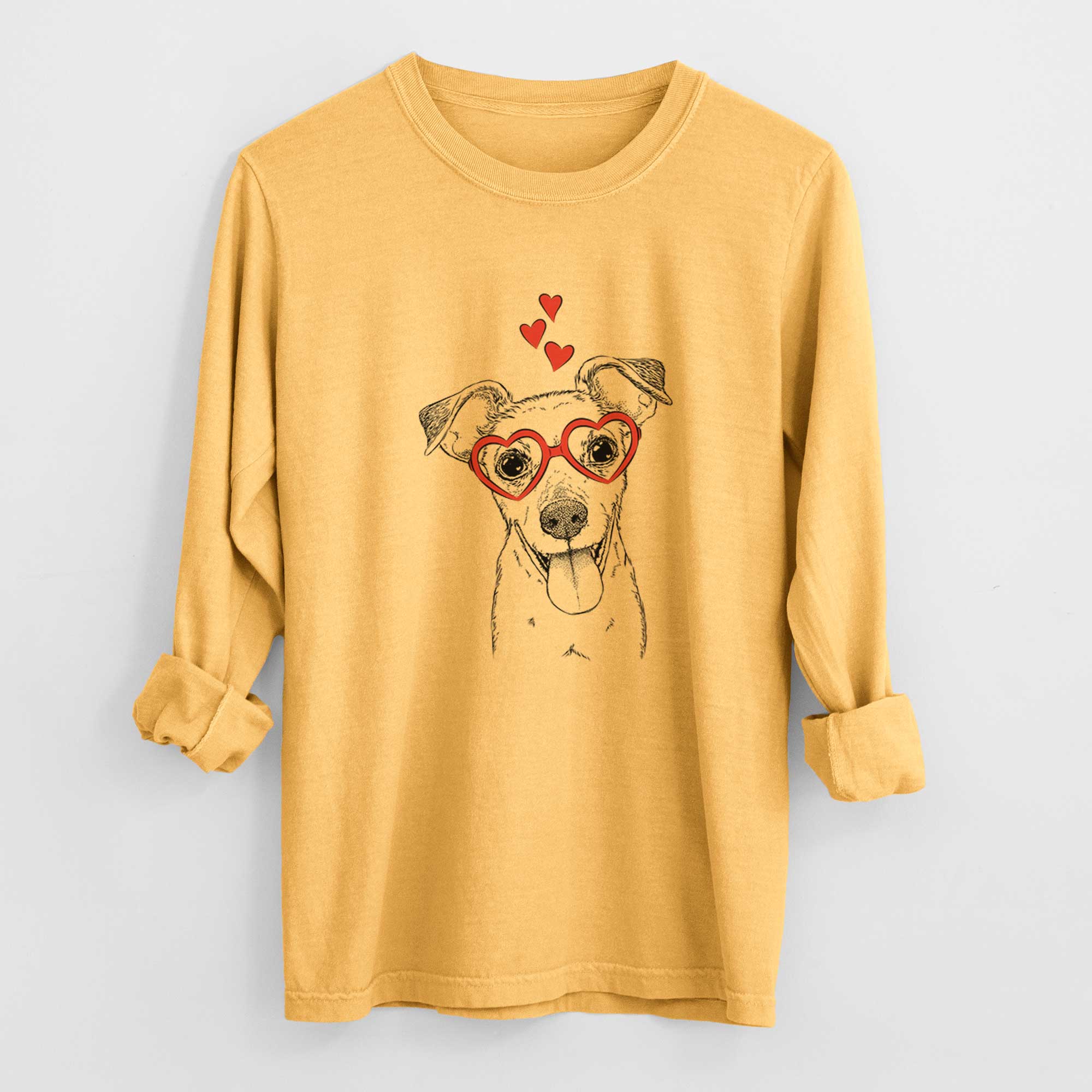 Valentine Tyler the Mixed Breed - Heavyweight 100% Cotton Long Sleeve