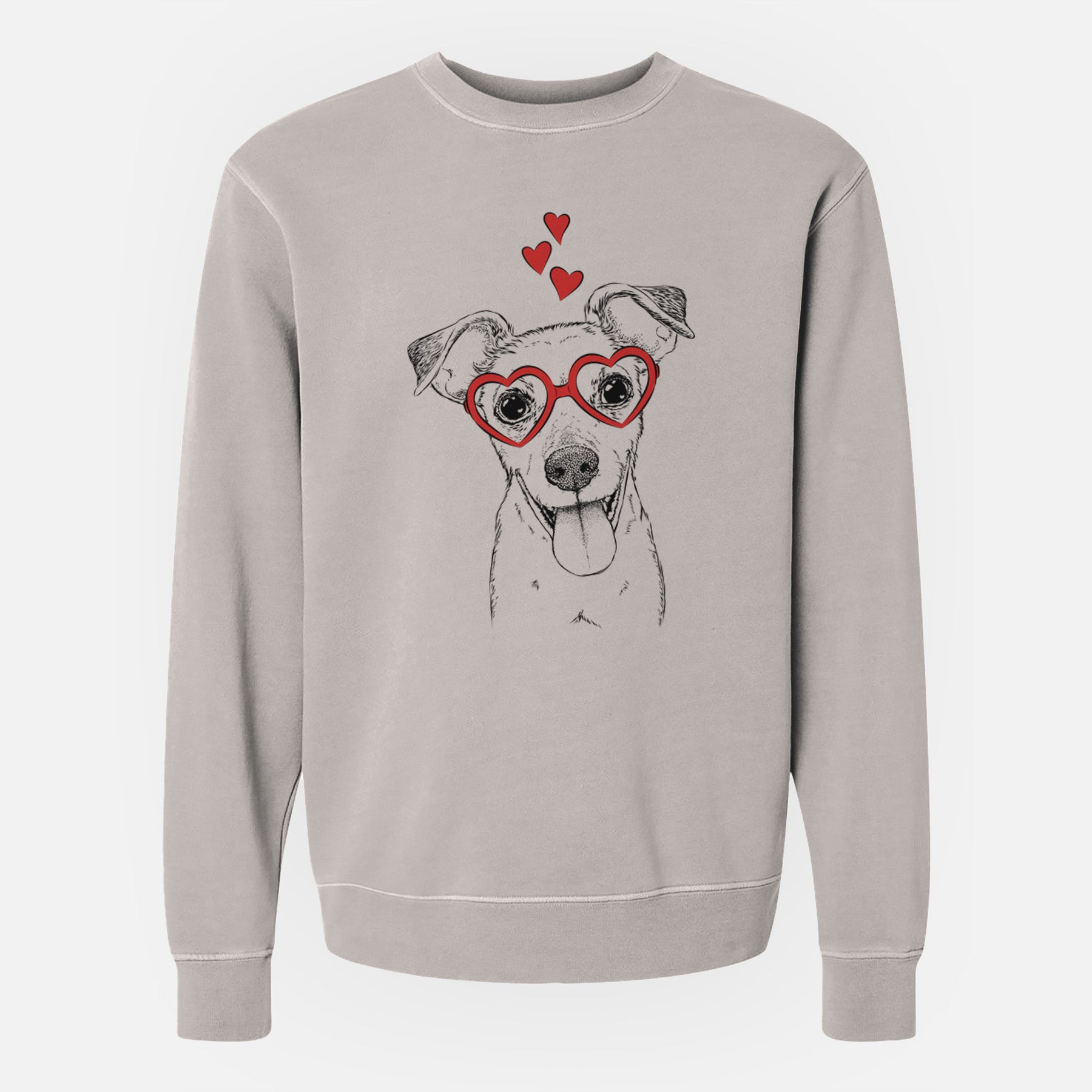 Valentine Tyler the Mixed Breed - Unisex Pigment Dyed Crew Sweatshirt