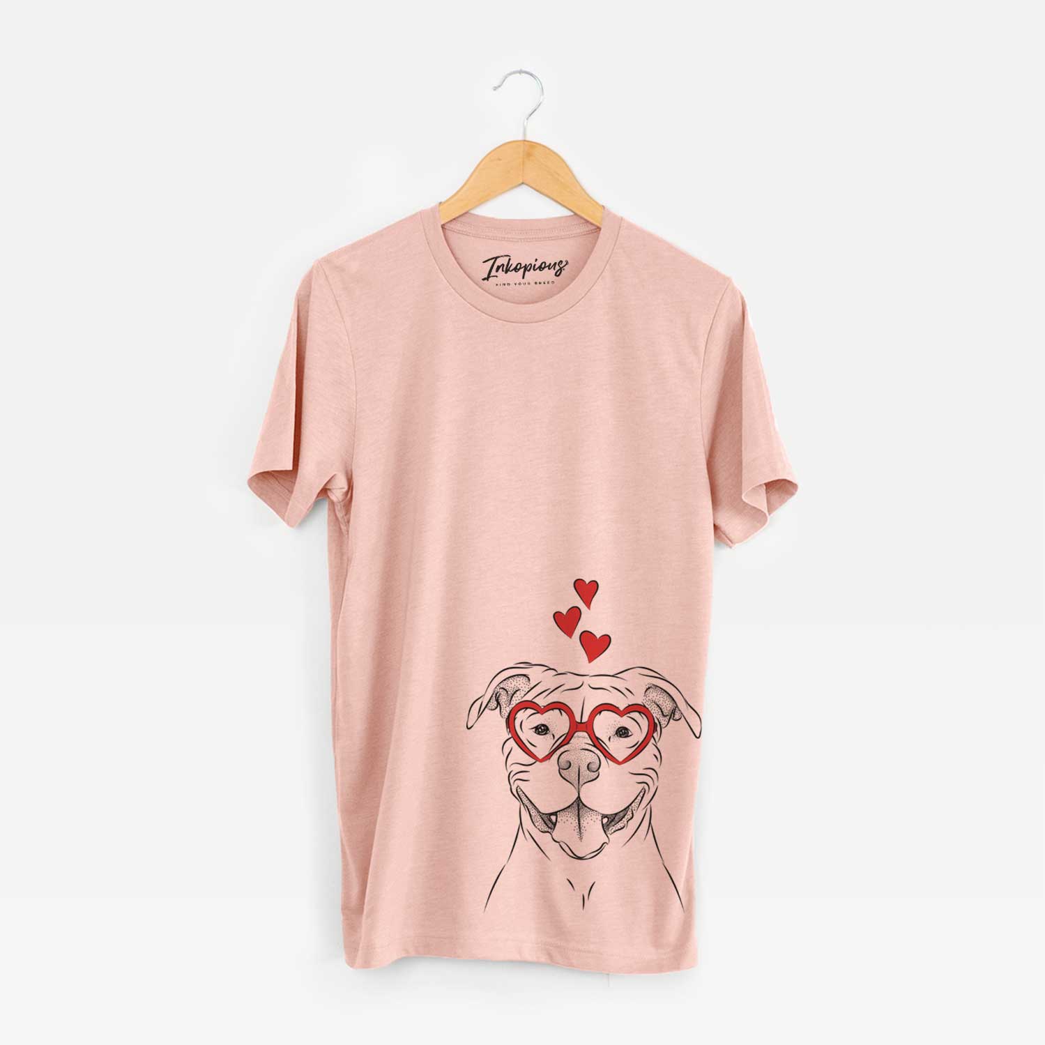 Valentine Tyson the American Bulldog - Unisex Crewneck