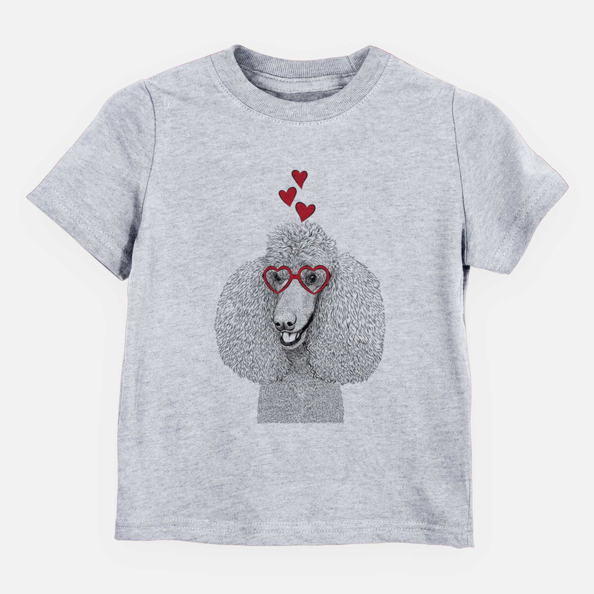 Valentine Uncle Tucker the Poodle - Kids/Youth/Toddler Shirt