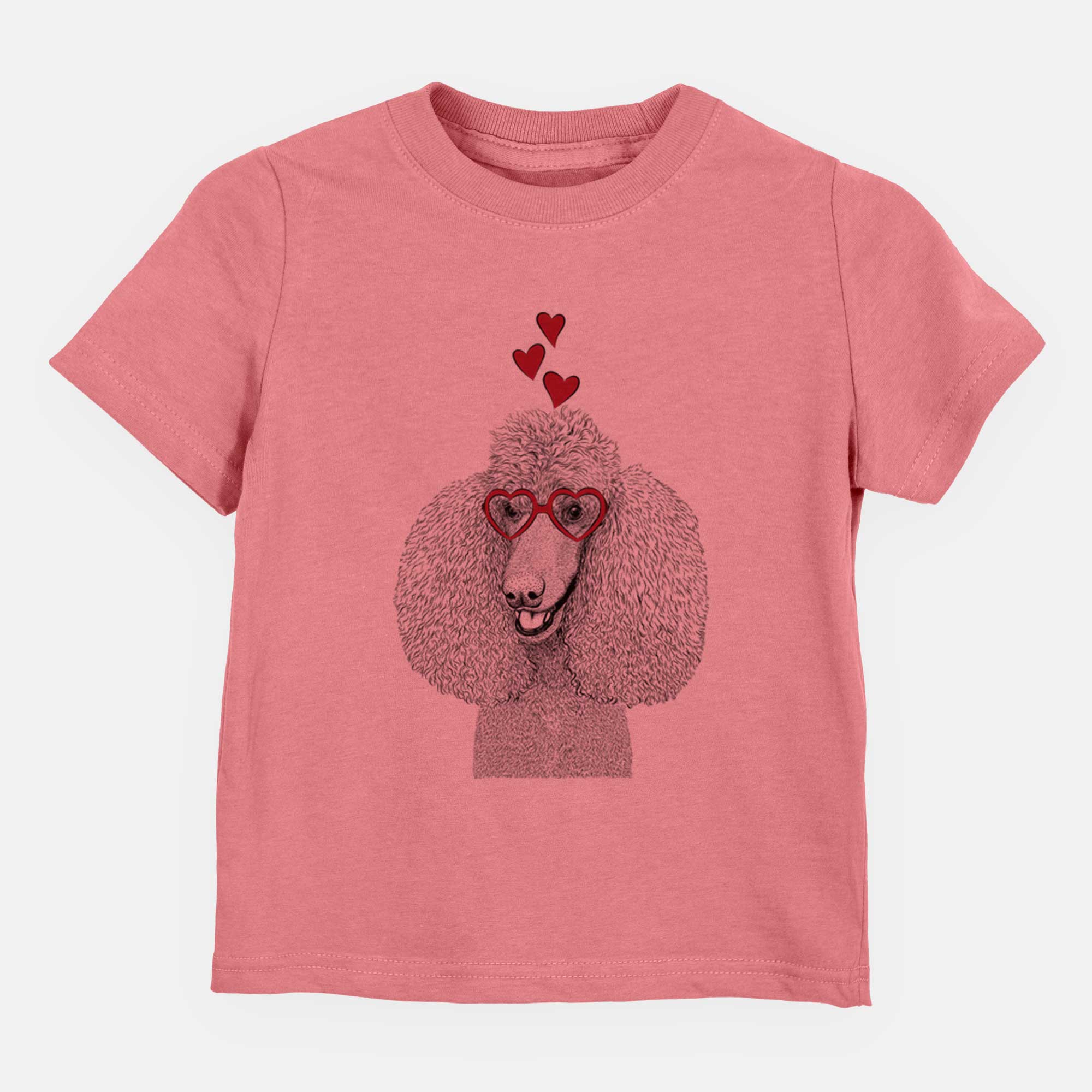 Valentine Uncle Tucker the Poodle - Kids/Youth/Toddler Shirt