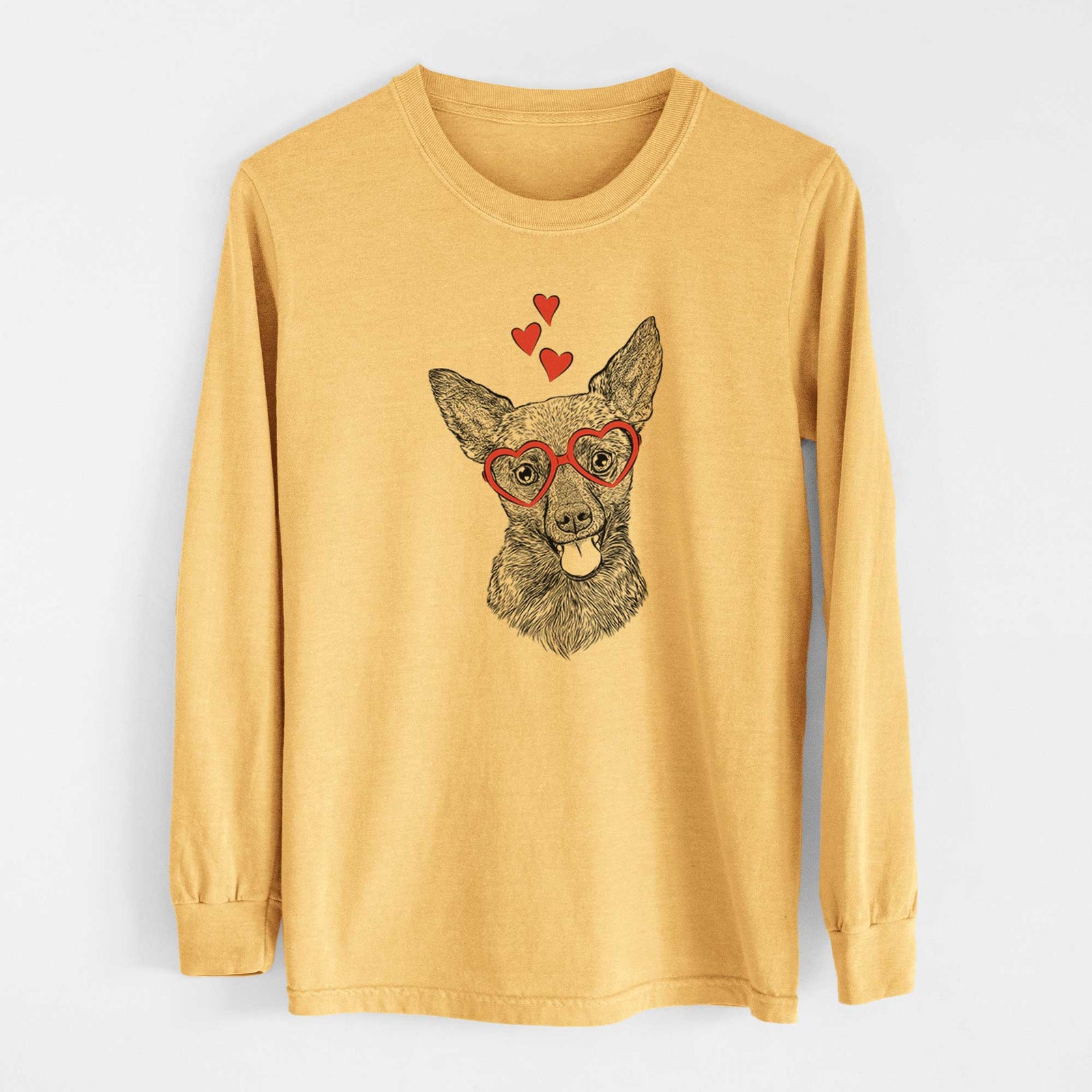 Valentine Ursa the Mixed Breed - Heavyweight 100% Cotton Long Sleeve