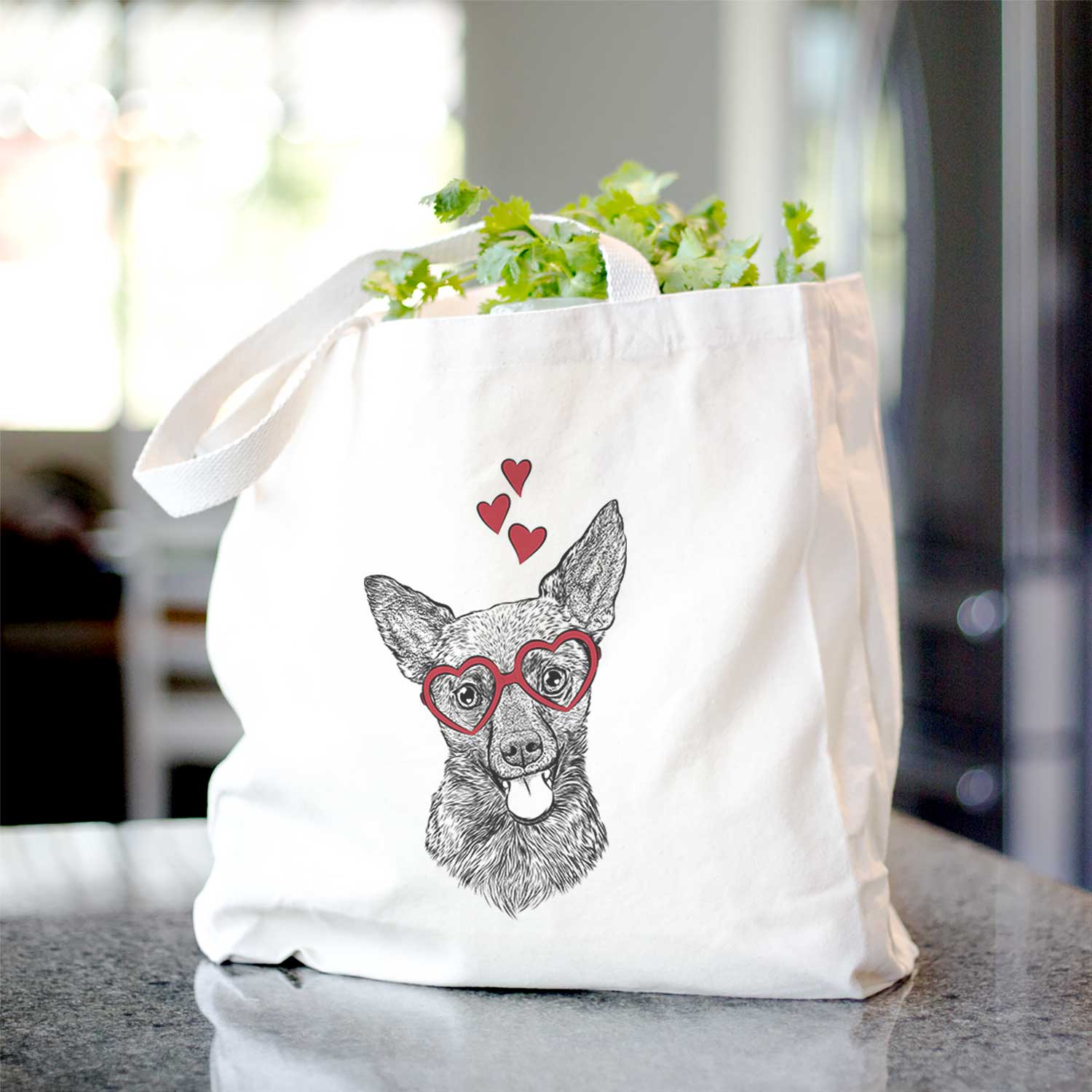 Ursa the Mixed Breed - Tote Bag