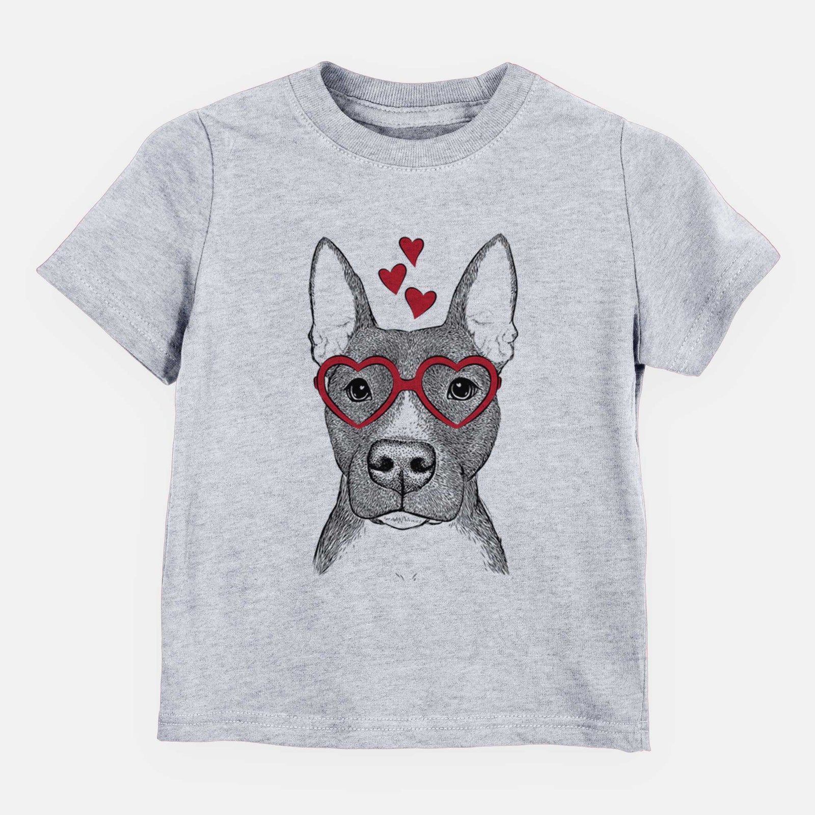 Valentine Violet the Pitbull - Kids/Youth/Toddler Shirt